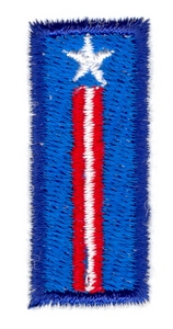Stars & Stripes Letter I