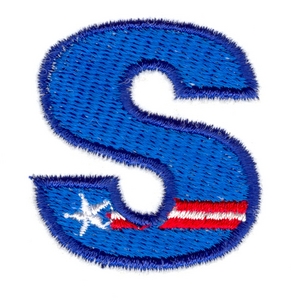 Stars & Stripes Letter S