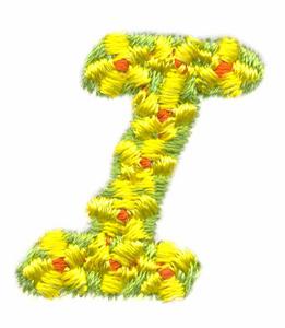 Daisychain Alphabet Letter I