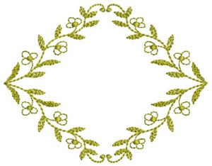 Monogram Alphabet - Border