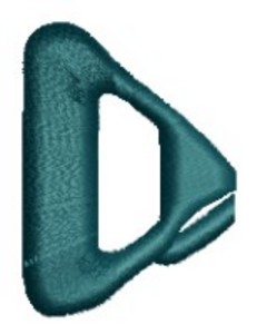 Monogram Alphabet - Q (right)