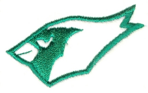 Styled Cardinal head