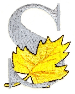 'S' With Maple Leaf