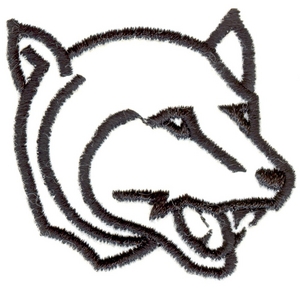 Bear Head Outline