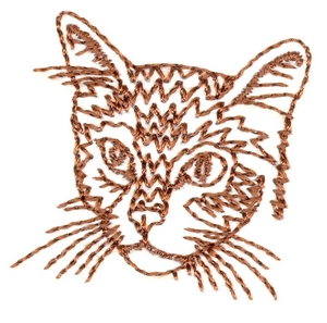 Cat Face (Outline)