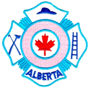 Alberta firefighting Maltese Cross