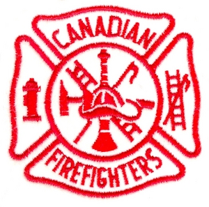 Canadian Firefighters maltese Cross