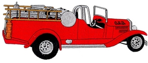 Old Fashioned Fire Truck