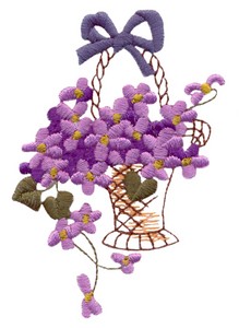 Floral Basket #1