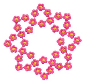Flower Star Floral Basket #8