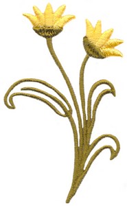 Strawflower Swirls 24