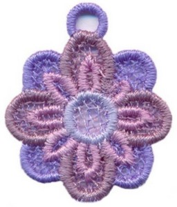 FSL - Small Single Flower with One Loop (Free Standing)