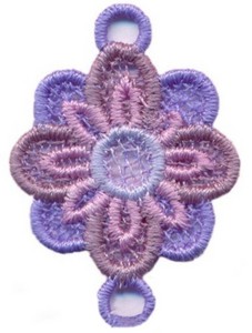 FSL - Small Single Flower with End Loops (Free Standing)