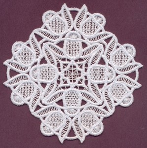 FSL - Floral Design #5b - Italian Lace (freestanding)