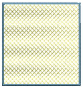 Star Square (Square Hoop)