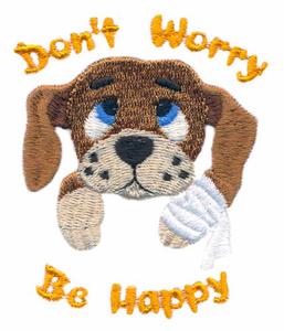 Don't Worry Be Happy Puppy
