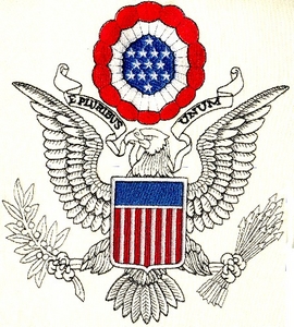 USA Eagle Shield w/eagle outline