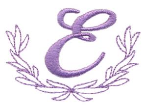 Janome MC300E Logo - void wreath