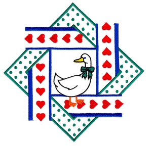 Duck 'Wallpaper' border