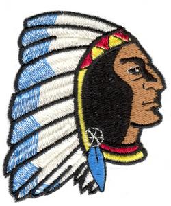 Native Chief Head