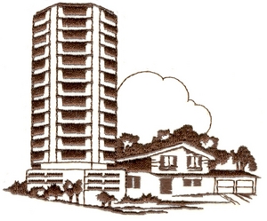 High Rise Building Scene