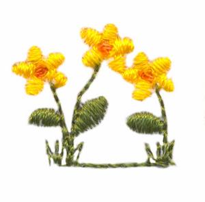 Mother Goose Standing Floral Trio