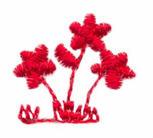 Mother Goose One Colour Small Floral Trio