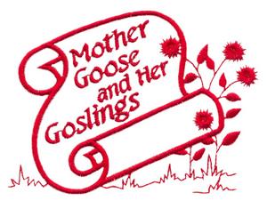 Mother Goose Quilt Label Single Colour