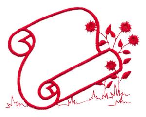 Mother Goose Quilt Label Single Colour Blank