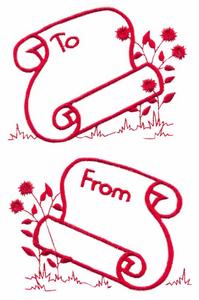 Mother Goose Dedication Page ( From , To )