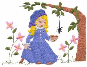 Little Miss Muffet Graphic