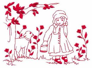 Mary Had a Little Lamb Graphic