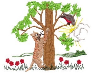 Little Robin Red Breast Graphic