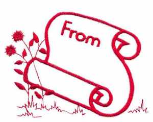 Mother Goose Dedication Page ( From ) Book 3