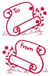 Mother Goose Dedication Page ( From , To )