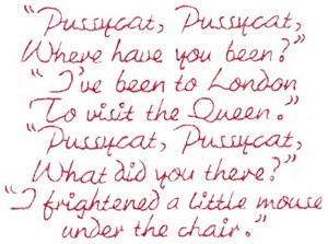 Pussycat & The Queen Text