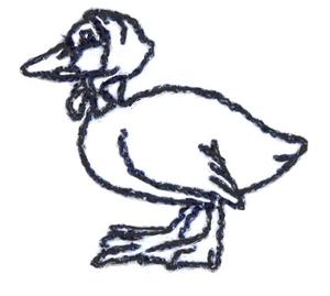 Mini Mother Goose Outline