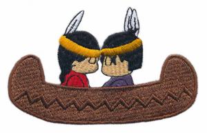 Canoe Kissing