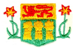 Saskatchewan Shield & flowers
