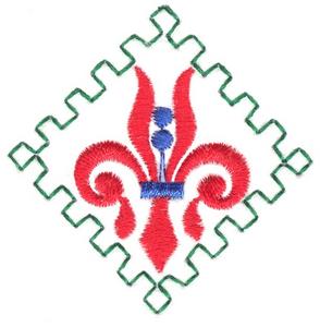 Fleur - de - lis  Diamond