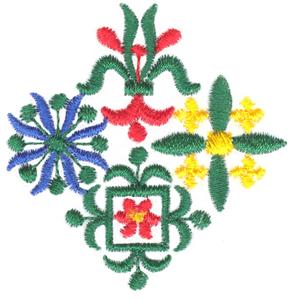 Four Flower Diamond