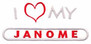 I Love My Janome