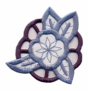 Single Flower (Cutwork)