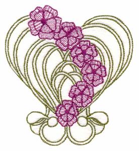 Quilted Flower # 3 ( Trapunto )