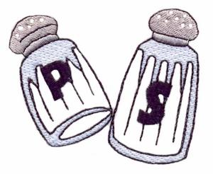 Salt and Pepper ( Trapunto )