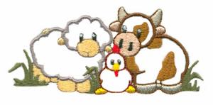 Barnyard Buddies ( Trapunto )