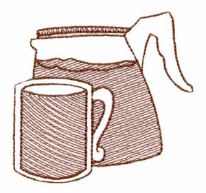 Pot and Mug ( Trapunto )