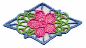 FSL - Magnolia Diamond Flower ( Lace )