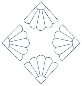 Scalloped Diamond