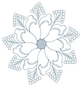 Berry Stem (Square Hoop)